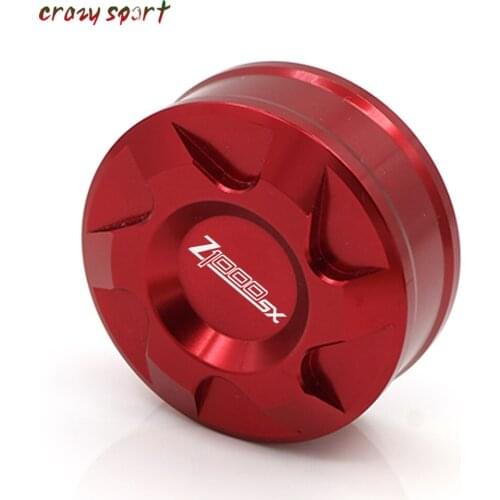 Rear Brake Fluid Reservoir Cover Cap For KAWASAKI Z1000SX Z 1000SX Z1000 SX 2011-2020 2018 Motorcycle Accessories With Logo