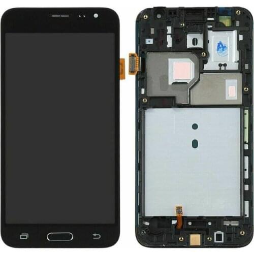 For Samsung Galaxy J3 2016 SM-J320 White/Black/Gold Color TFT Version LCD and Touch Screen Assembly With Front Frame