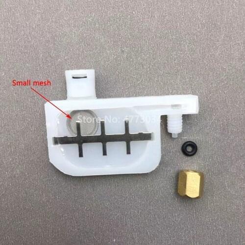 10PCS Small Ink Damper round filter mesh for Epson R1800 R1900 R1390R 2400 T1100 Mutoh Mimaki Roland printer DX4 DX5 printhead