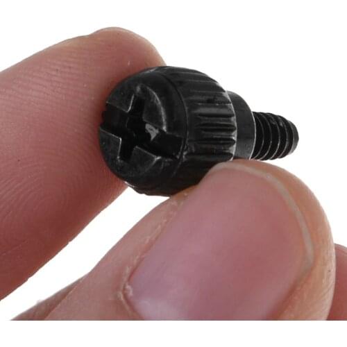 100pcs Desktop Computer Case Thumb Thumbscrews Screws and 6#-32*6 PC Case Hard Drive Motherboard Mounting Screws / Jones-03