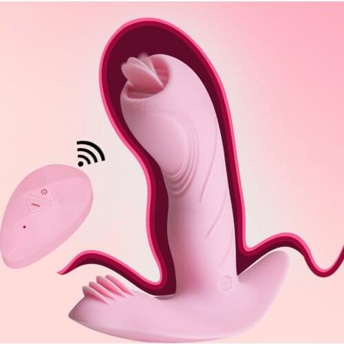 12 Frequency Vibrating Panties Dildo Vibrator G-Spot Tongue Vibrators for Women Clit Adult Toys Clitoris Stimulator Sex Products