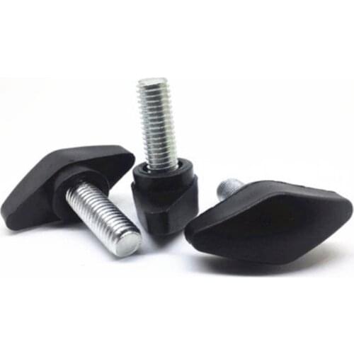 2-5pcs/lot M5 M6 M8 T type Nylon Plastic Head Handle Thumb Screw Bakelite Bolt