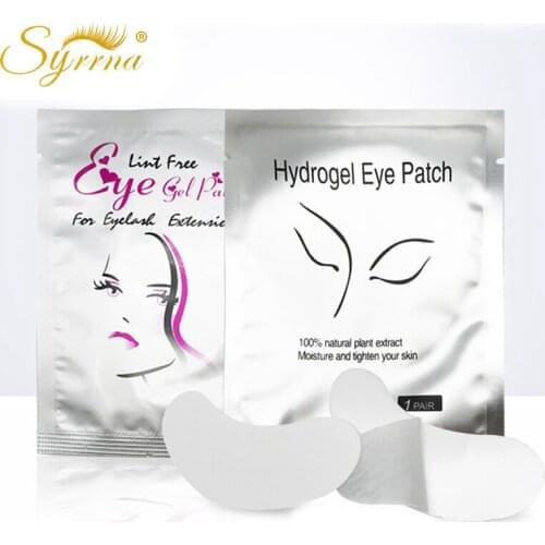 Syrrna Eyelash Pad Gel Patch Grafting Eyelashes Tips Under Eye Eyelash Extension Paper Patches Lash Extensions Makeup Tool