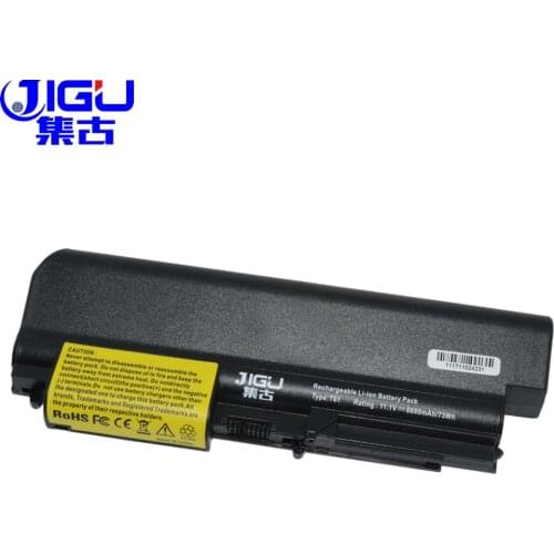 JIGU High quality Laptop Battery For IBM/Lenovo ThinkPad T61 T61p R61 R61i T61u R400 T400 black