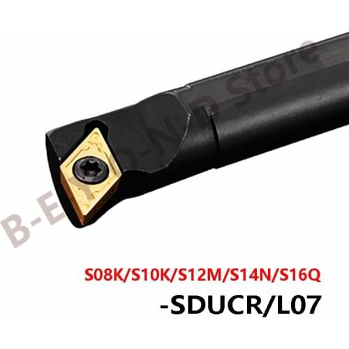 BEYOND SDUCR S08K-SDUCR07 S10K-SDUCR07 S12M-SDUCR07 S16Q-SDUCR07 S14N-SDUCR07 SDUCL07 Tunring Tool Holder CNC use DCMT07 Inserts