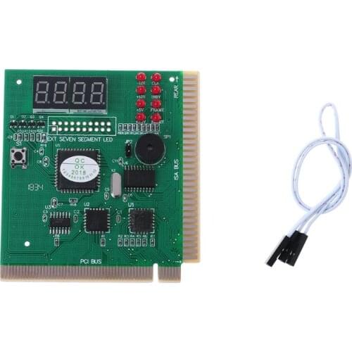 BGEKTOTH New 4-Digit LCD Display PC Analyzer Diagnostic Card Motherboard Post Tester