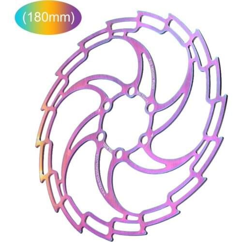 Mountain Bicycle Disc Brake Rotors Brake Pad 160/180mm For MTB Mountain Road Cruiser Bike Cycling Parts