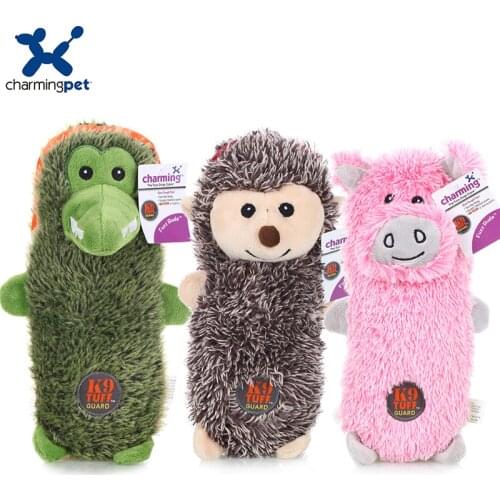 Charmingpet pet dog dog toy Hedgehog crocodile pig pet toys pet training Squeak Toys