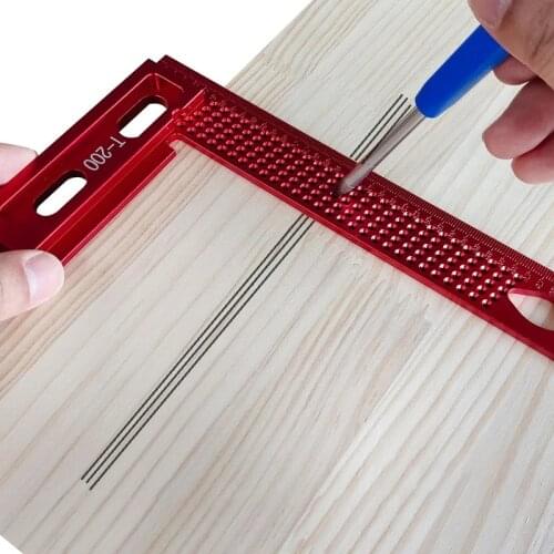 Square Ruler Multifunction Woodworking Scriber Swanson Try Square Angle Marking Right Ruler For Joiner Carpenter Woodworking