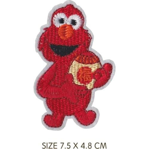 Sun flower Patch for Clothing Iron on Embroidered Sewing Applique Cute Sew On Fabric Sesame Street Badge Apparel Accessories