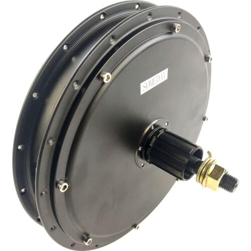 SOMEDAY 48V 1000W/1500W Rear Rotate Direct Drive Motor E-bike Brushless Non-gear Hub Motor Electric Bicycle Motor