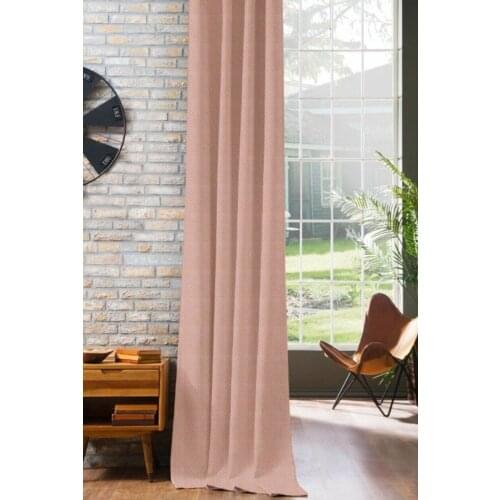 Height Pure Color Window Blackout Curtain Thickened Shading for Living Room Bedroom Luxury Curtains