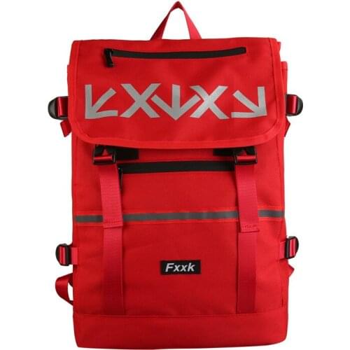 Fashion Large Capacity Travel Backpacks For Teenagers Boy Waterproof Bag Unisex Reflective Strip Casual Rucksack Women Mochilas