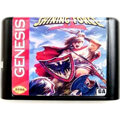 Shining Force 2 16 bit MD Memory Card for Sega Mega Drive 2 for SEGA Genesis Megadrive