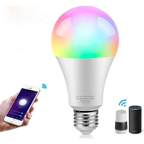 Tuya Doodle LED Color RGB Bulb WiFI Bubble Lamp RGBWW Five-way Lamp Suitable for Google Amazon Speakers Led Lamp