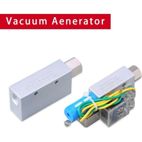 Vacuum generator ACV/CV/ cv-10hs 20HS 25HS vacuum generator suction cup negative pressure control vacuum valve 15/20/25hs