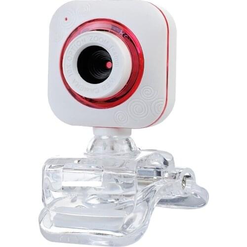 Clip HD Webcam CMOS 30FPS 0.8 Million Pixels USB 3.0 HD USB Drive-free Camera Video Call Webcam with Microphone