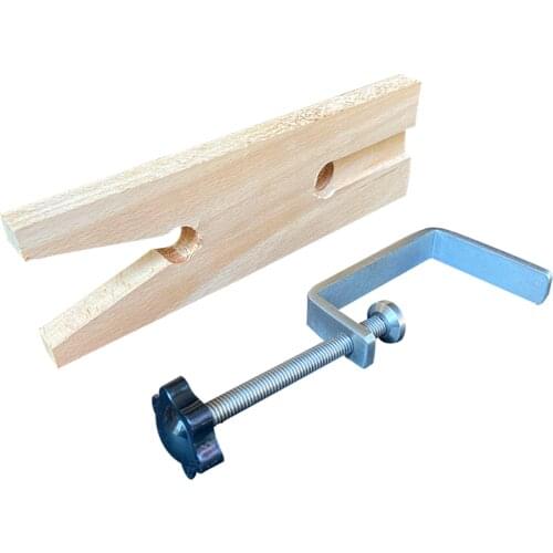 Punch-free Optional Mounting Adaptor Clamp Table Vise Jewelers Tools