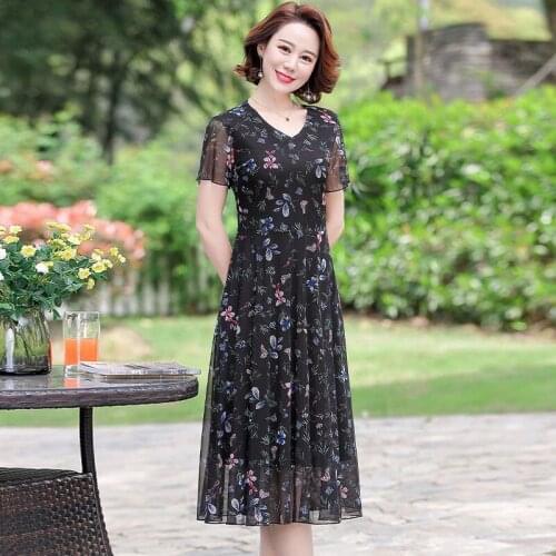 2021 Summer Black Mesh Midi Dress 4XL Plus Size Short Sleeve Vintage Runway Dresses Elegant Women Bodycon Party Vestidos Y344