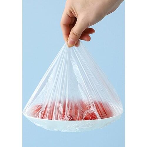 100/200/500pcs Fresh Keeping Bags for Leftovers Picnic BBQ Waterproof Clear Shower Caps Extra Thick Bath Caps SCIE999
