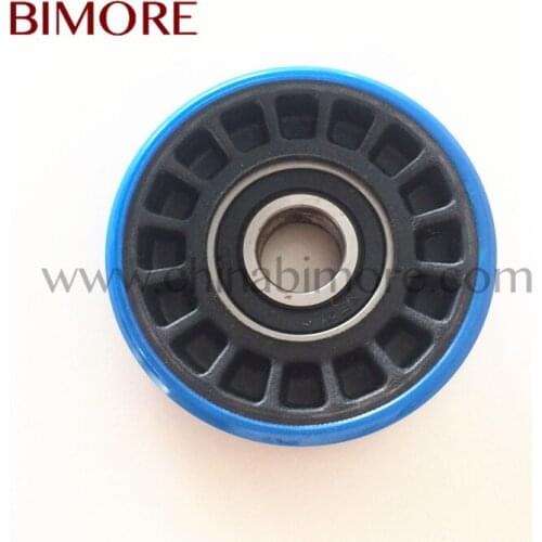 100PCS/PACK BIMORE XAA290CY2 Escalator Step Chain Rollers OD76mm Thickness 22mm Bearing 6203