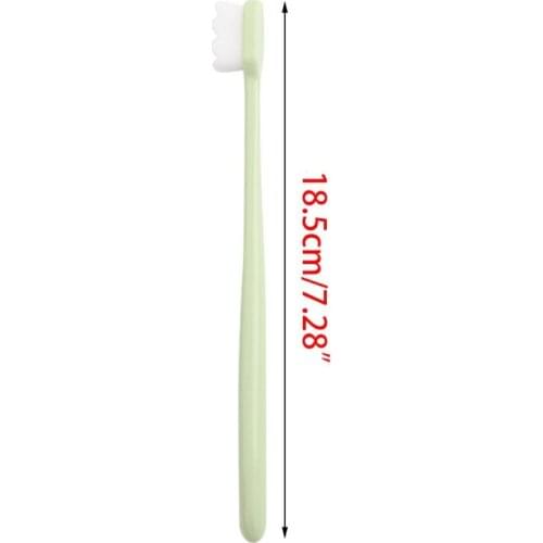 10000+ Superfine Ultra Soft Bristles Toothbrush Small Head Wheat Straw Handle Pregnant Maternity Sensitive Mouth Clean Oral Care