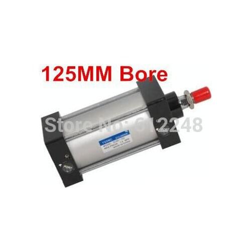 125mm Bore 150mm Stroke Size Single Rod SC Series Pneumatic Air Cylinder SC125*150 125X150