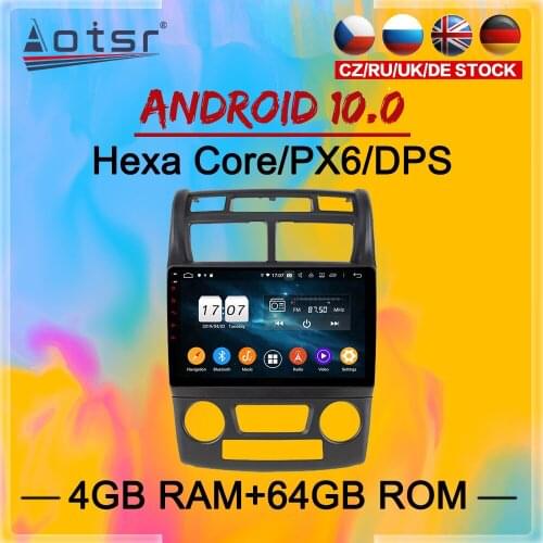 2 Din IPS Screen Android 10 DSP Car Multimedia Player For KIA Sportage 2007 2008 2009 2010 GPS Navi Audio Radio Stereo head unit