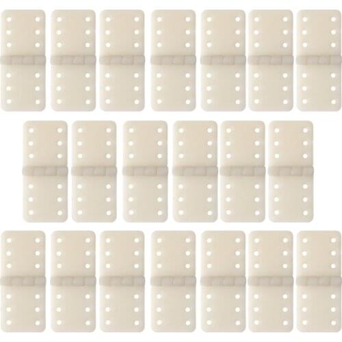 20pcs Hinge Linker Plastic Small for RC Airplane Aircraft Helicopter Quadcopter Hot