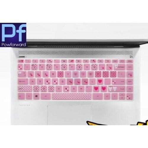 2017 Laptop Protective Keyboard Cover skin Protector for HP Pavilion X360 14 2-in-1 14" Touchscreen (2017 Version)