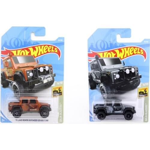 2019-14 Original Hot Wheels Mini Alloy Coupe 15 LAND ROVER DEFENDER DOUBLE CAB 1/64 Metal Diecast Model Car Kids Toys Gift