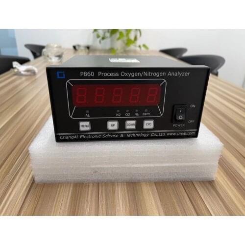 P860 N2/O2 Analyzer Oxygen and Nitrogen Gas Purity Analyzer/ Tester