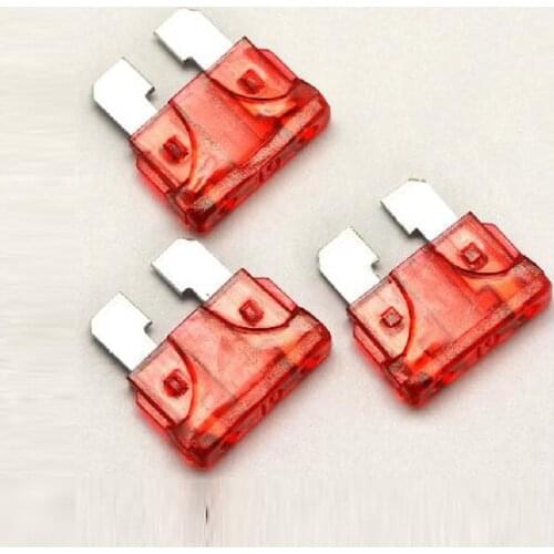 Free Shipping 200pcs/lot Medium 10A Brand New Car Fuses Auto Fuse Wholesale Dropshipping