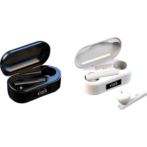 X11S Wireless 5.0 Earphone Touch Control Earphone LED Battery Display Business Binaural High Definition Call Earbuds