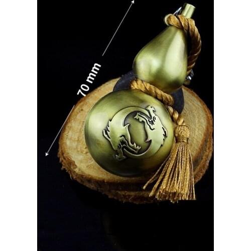 Watch Pioneer Game Related Products 70mm Genji Half-zang Flagon Keychain Alloy Sword Weapon Model Holiday Gift Crafts Ornaments