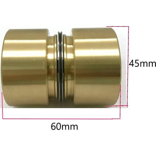 Brass Seat Pulley Guide Wheel Roller Assembly 450 OD45mm*Length60mm for CNC Wire Cut WEDM Machine