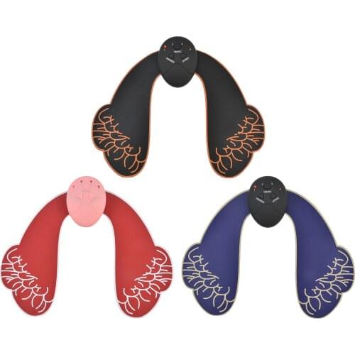 EMS PU Leather Plus ABS Hip Trainer Electric Backside Muscle Training Butt Exerciser Muscle Exercise Equipment