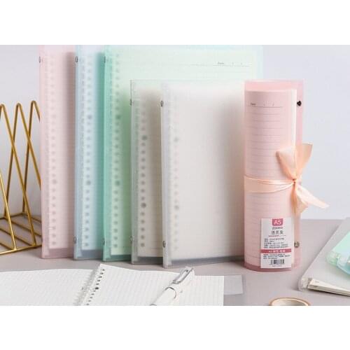 Kawaii Kpop 2020 2021 Planner Soft Loose-leaf Spiral Notebook Agenda Journal A5 B5 Grid Line Memo Pad Office Supplies Stationery