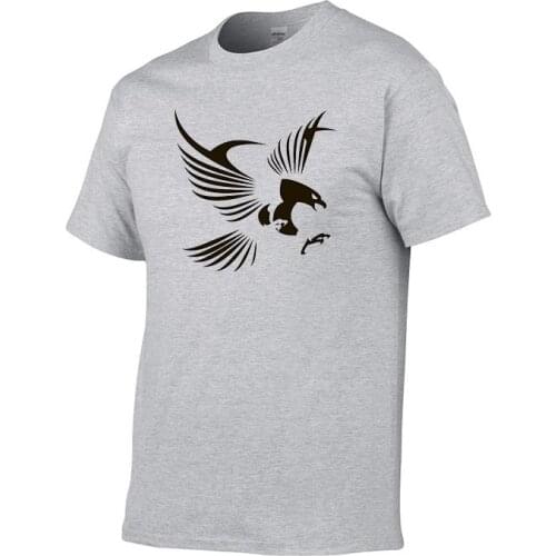 Summer printed Eagle funny cartoon t-shirt mens fashion casual cartoon t-shirt design t-shirt hip hop T-shirt free delivery