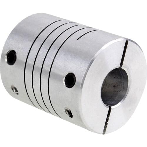 5pcs 5*8mm Flex Shaft Coupling Diameter 18mm Length 25mm 5mm To 8mm Flexible Shaft Coupler