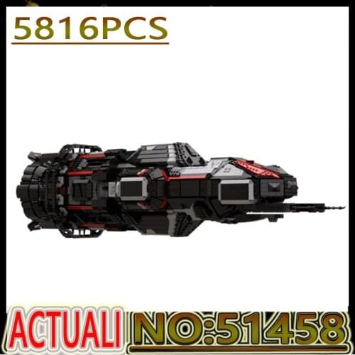 Hot MOCstyle Star Series Wars Building Block MOC-51458 Spaceship Rocinate Space Toy Childrens Christmas DIY Birthday Gift