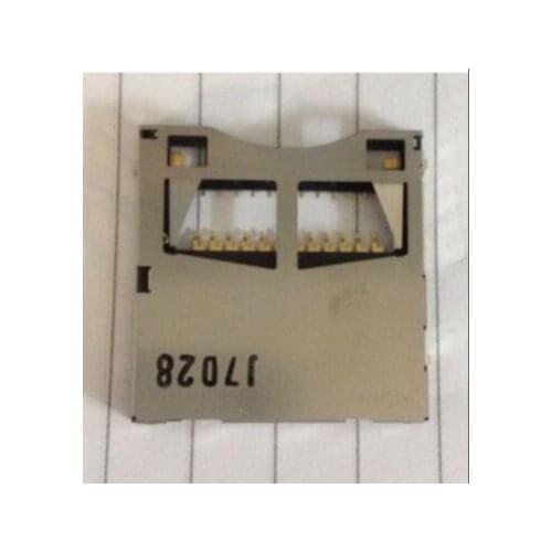 New SD Memory Card Slot Holder assembly for Panasonic LX2 LX3 LX4 LX5 MDH1 GM1GK FH8 FZ18 Camera Repair Part