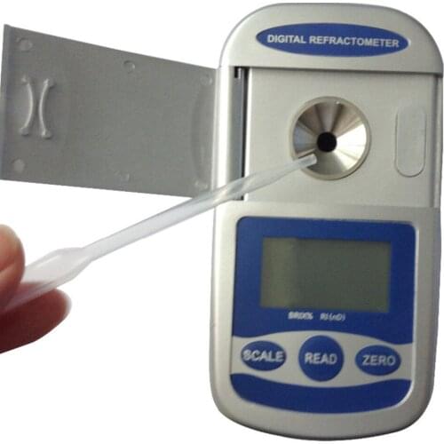 PDR101 Newest Brix 0-65% Digital Refractometer Pocket Automatic Temperature Compensation