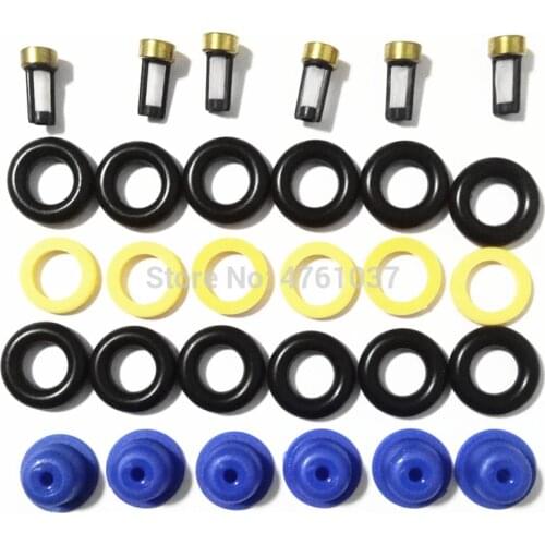 6 sets Fuel Injector Repair Kit For Ford Audi Car Replacement For AY-RK002
