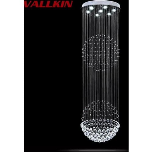 2018 Luxury Crystal Chandelier Lamp Living Room Lamp lustres de cristal Indoor Lights Crystal Pendants Chandeliers Lighting