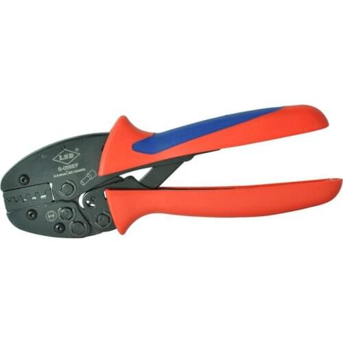 S-056EF High Quality Hand Crimping hand Tools for crimping wire-end ferrules 0.5-6mm2 20-10AWG Ratchet Pliers multitool