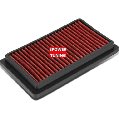 1Pcs 232x133x28mm Auto Super Power Air Intake High Flow Air Filter for 2004-2019 Nissan/Chevy/Venucia NV200, AD Washable Filter