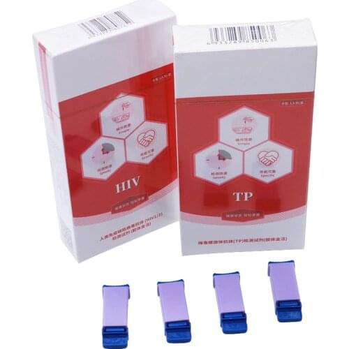 HIV Venereal Disease Test Strip Syphilis (TP) Antibody Screen Blood Kit Medical Sexually Paper Privacy Delivery 99.9% Accurate