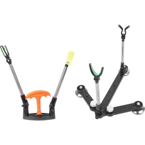 Outdoor Raft Ice Stand Rod Holder Bracket with Light Fishing Pole Boat Fishing for Outdoor Fishing Portable Accessories