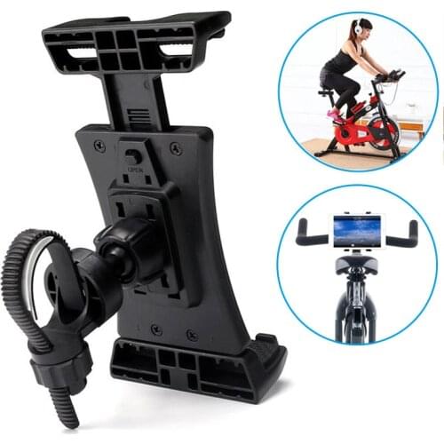 SMOYNG Bike Tablet Phone Holder Rotatable Adjustable 4.7-13 Inch Mobil Bicycle Handlebar Bracket Mount For iPad Air Pro 12.9